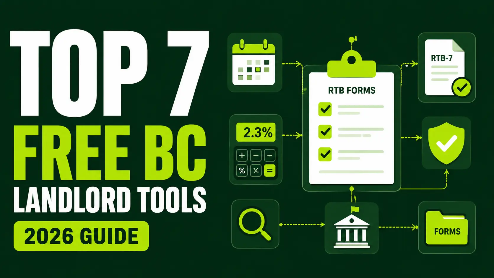 Top 7 free tools for BC landlords and property managers (2026)
